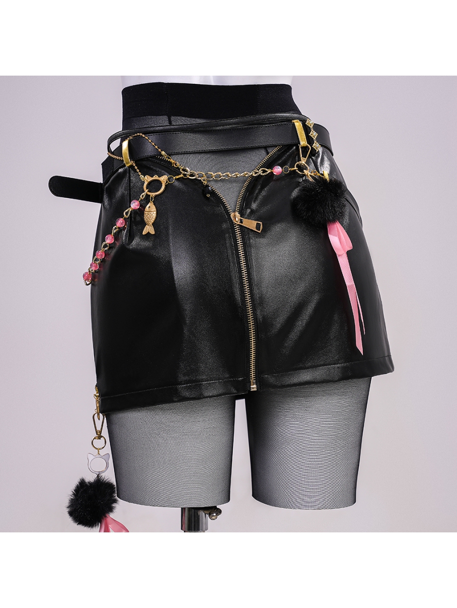 Game Naraka Bladepoint Cosplay Feria Shen Justice Feline Costume