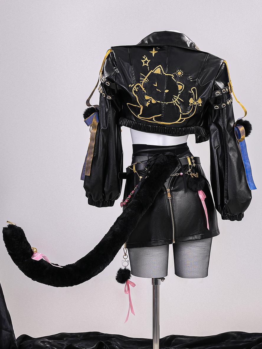 Game Naraka Bladepoint Cosplay Feria Shen Justice Feline Costume