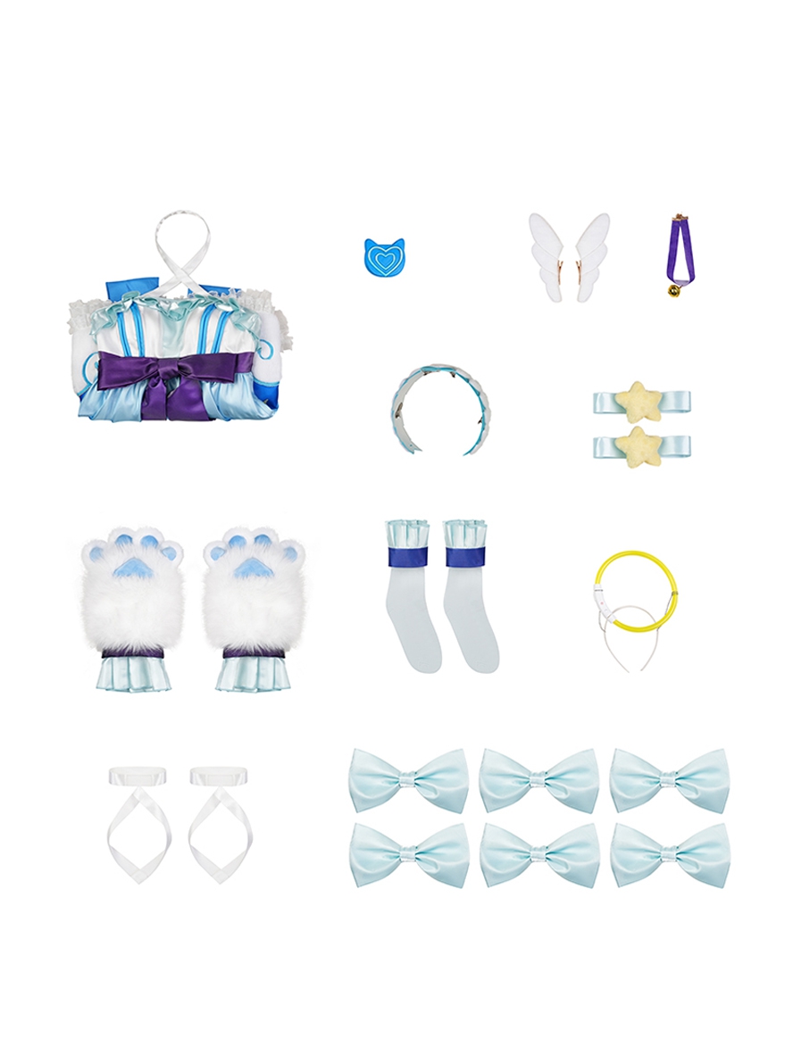 Game Honor Of Kings Cosplay Da Qiao Pet Diaries Cloud Angel Costume