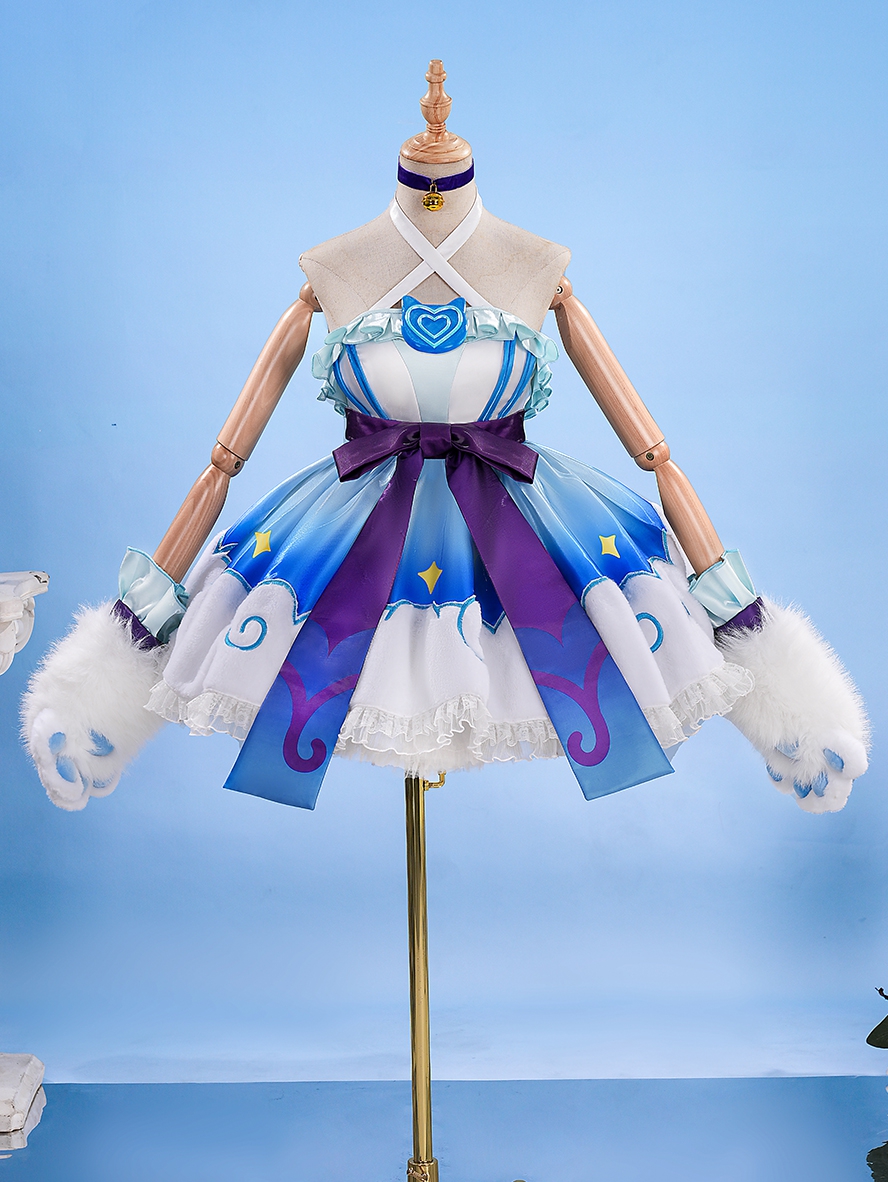 Game Honor Of Kings Cosplay Da Qiao Pet Diaries Cloud Angel Costume