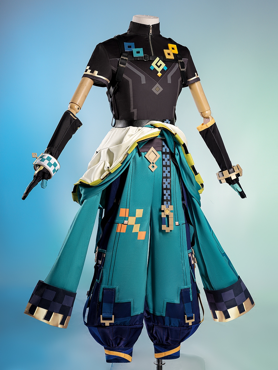 Game Genshin Impact Cosplay Kinich Costume