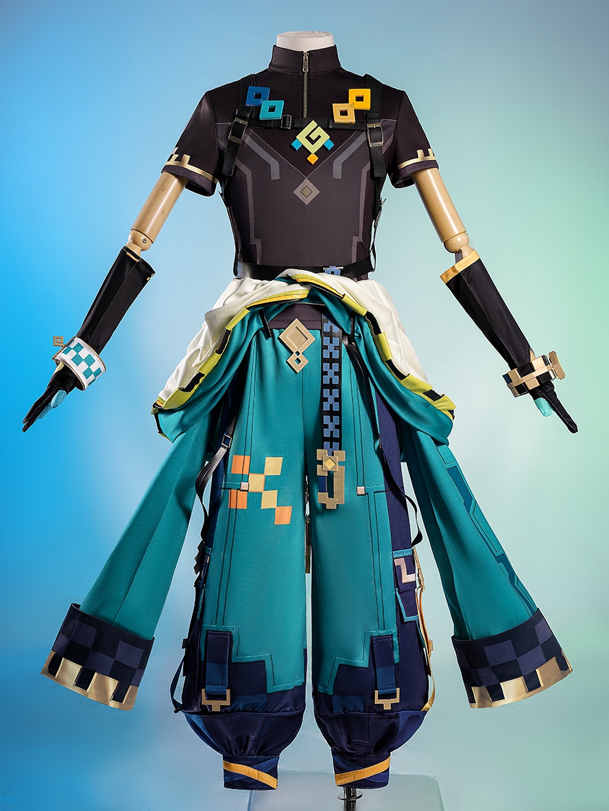 Game Genshin Impact Cosplay Kinich Costume