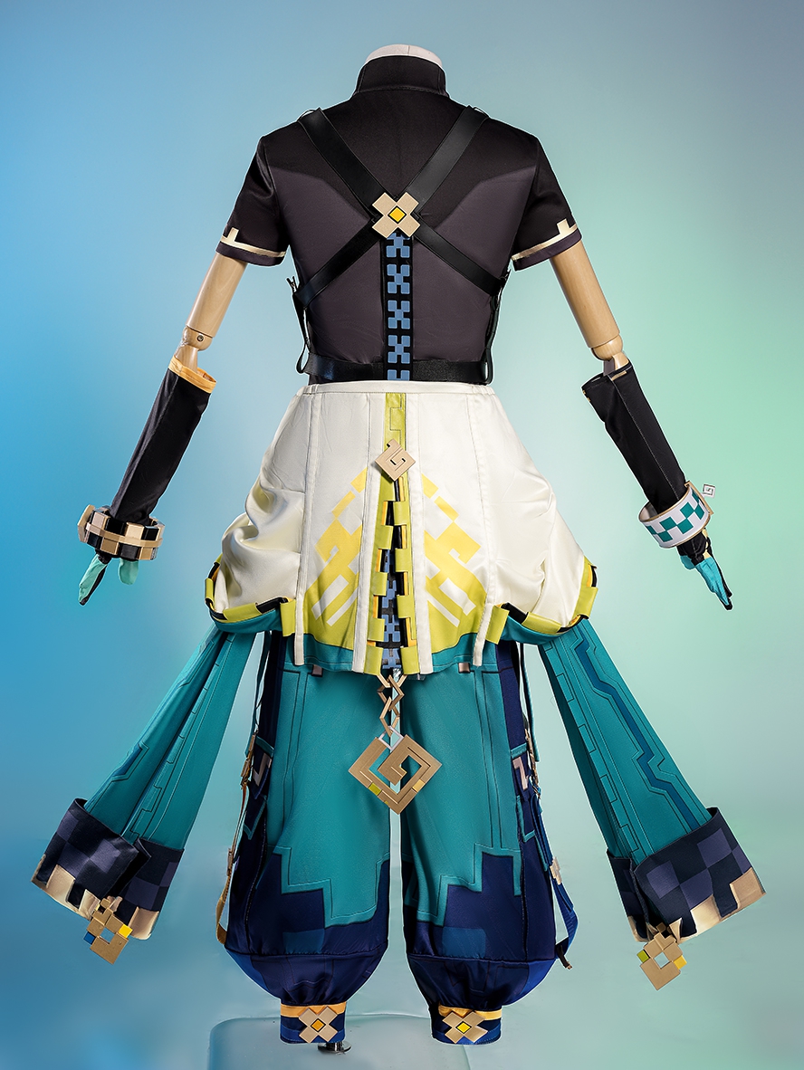 Game Genshin Impact Cosplay Kinich Costume