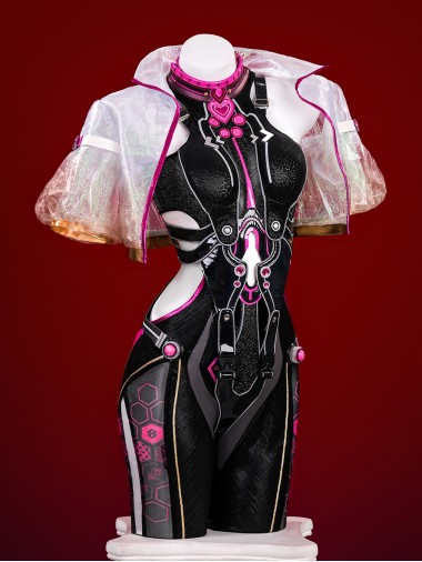 Game Naraka Bladepoint Cosplay Tessa 2674 Dark Night Raid Costume
