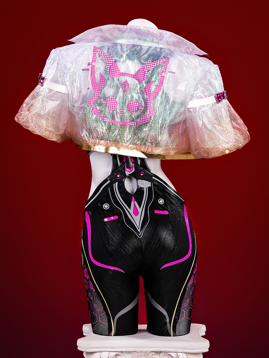 Game Naraka Bladepoint Cosplay Tessa 2674 Dark Night Raid Costume