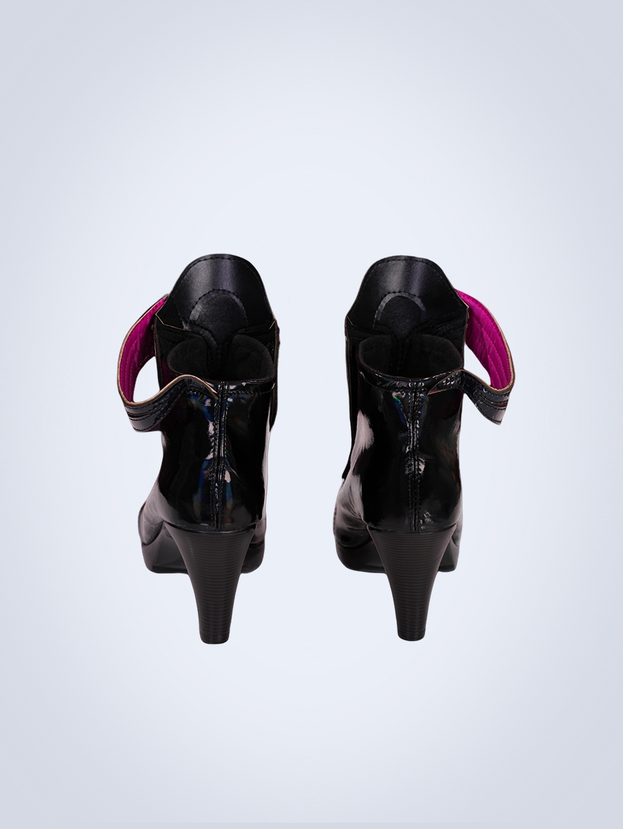 Game Naraka Bladepoint Cosplay Tessa 2674 Dark Night Raid Black High Heels