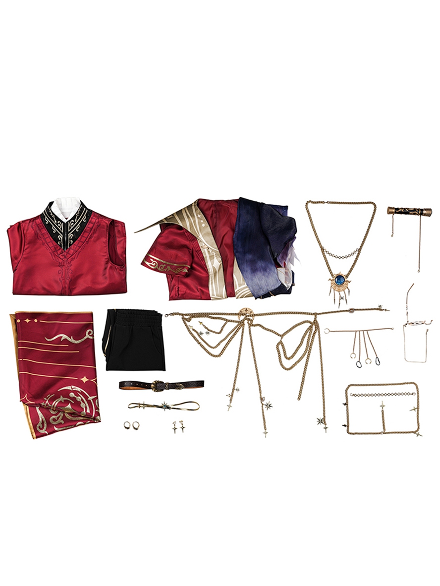 Game Identity V Cosplay Philippe Wax Artist Astrologer Costume