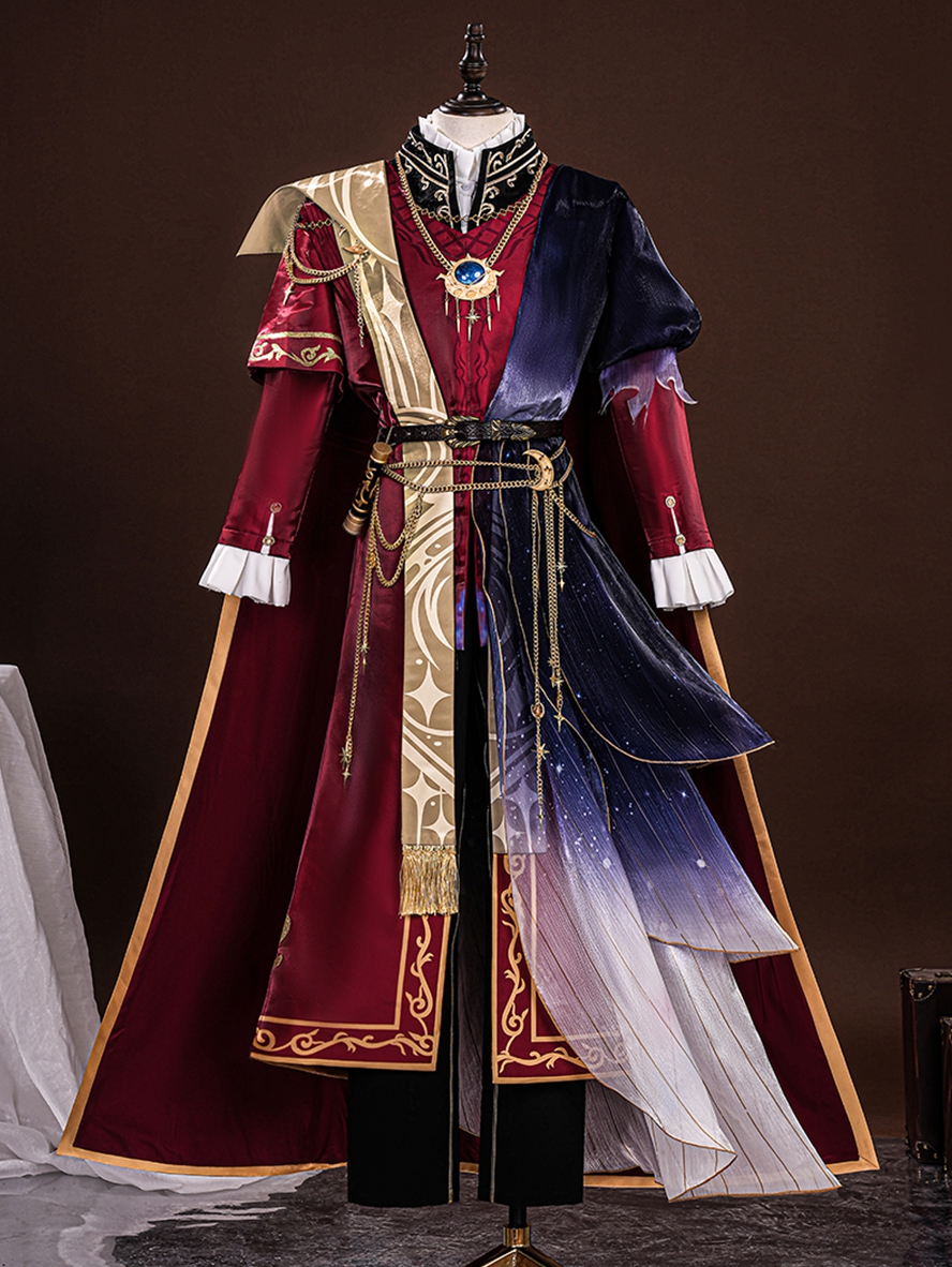 Game Identity V Cosplay Philippe Wax Artist Astrologer Costume