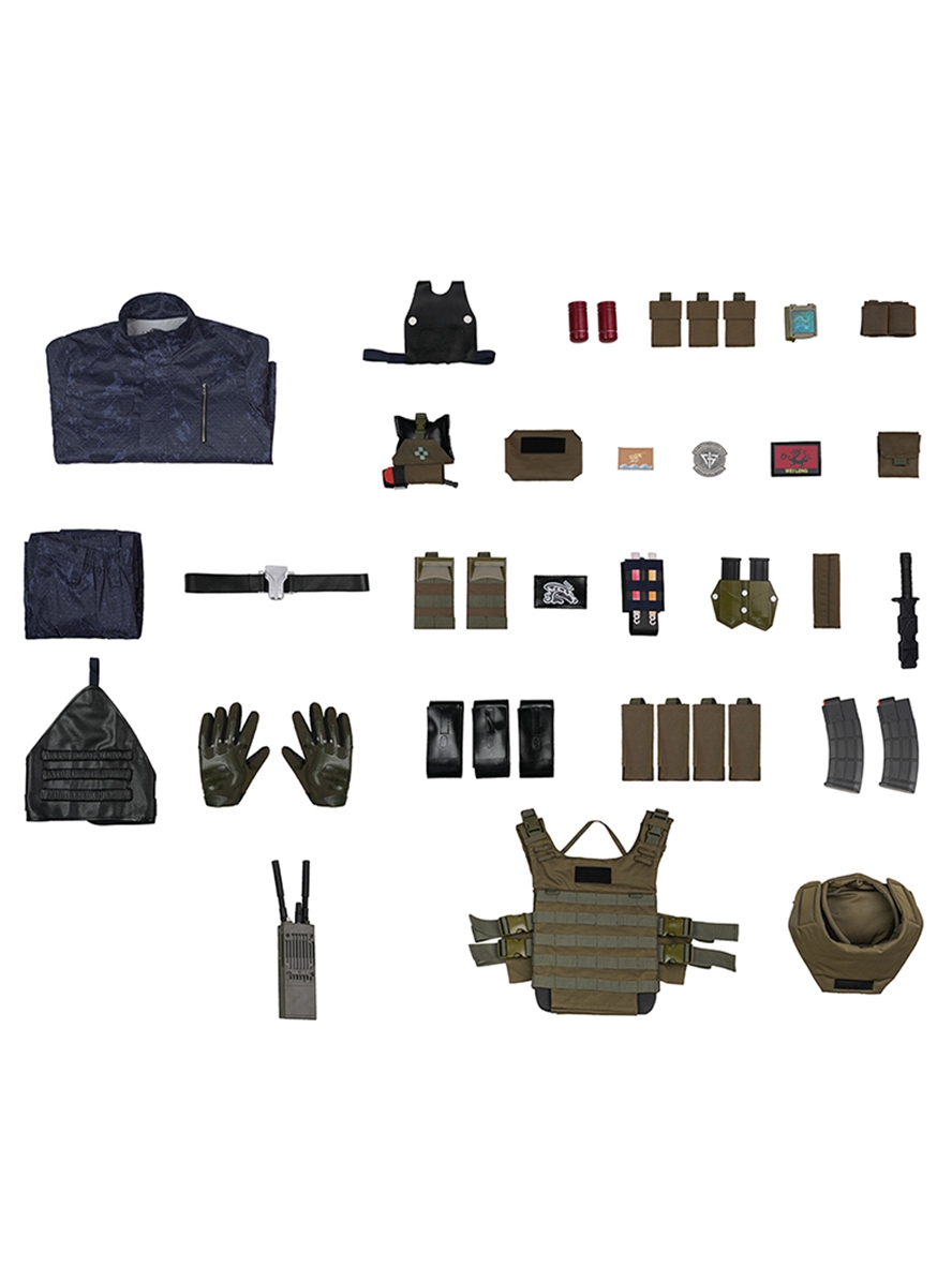 Game Delta Force Cosplay Wei Long Dragon Costume
