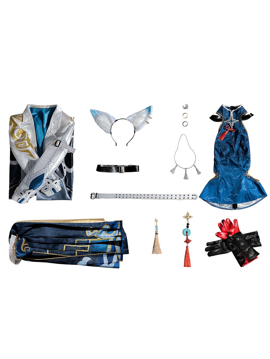 Game Honkai Star Rail Cosplay Feixiao Costume