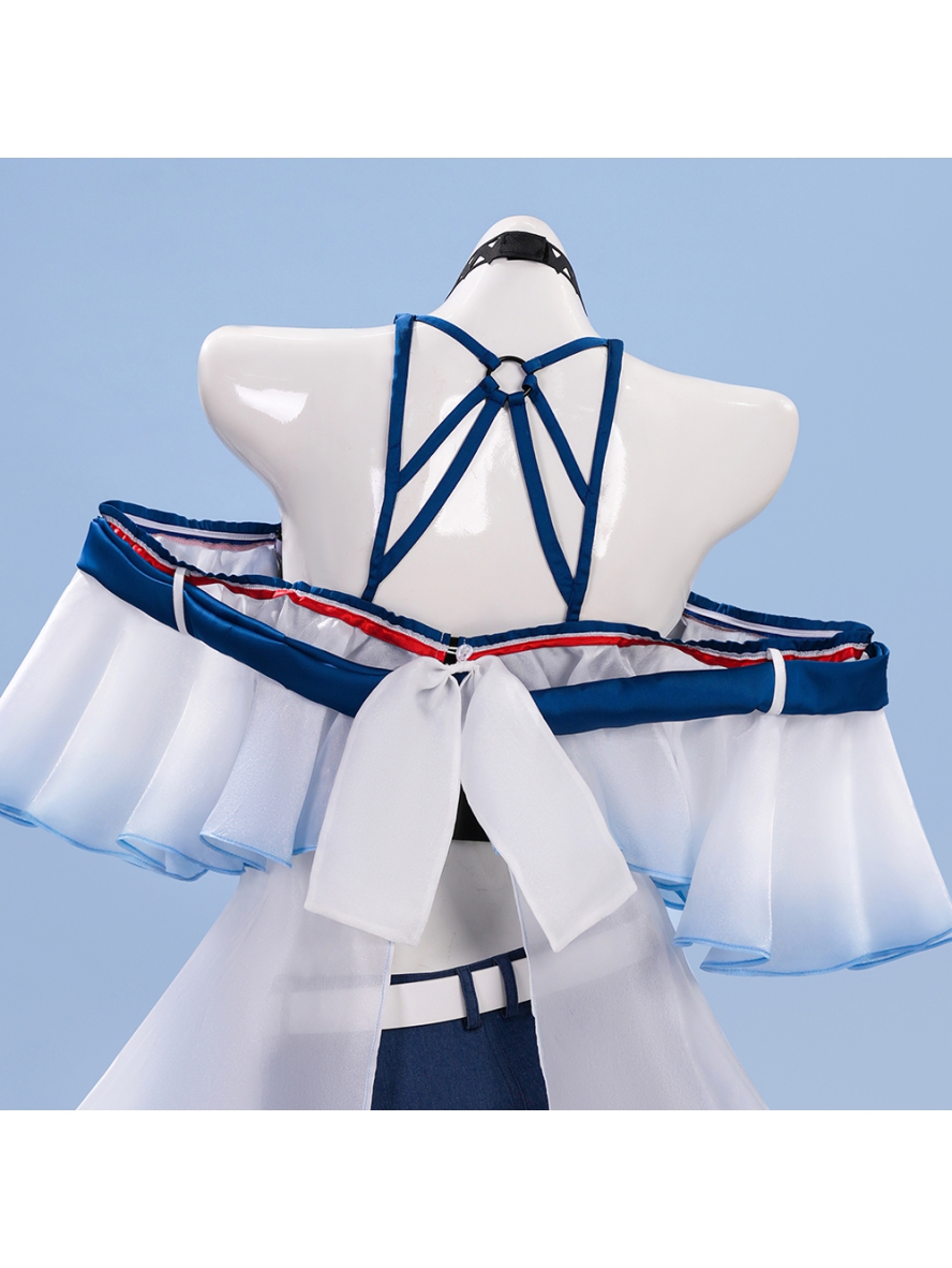 Game Arknights Cosplay Skadi Riding The Waves Costume