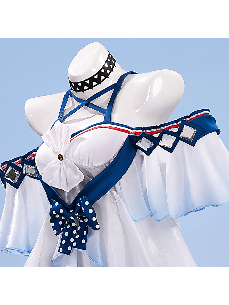 Game Arknights Cosplay Skadi Riding The Waves Costume