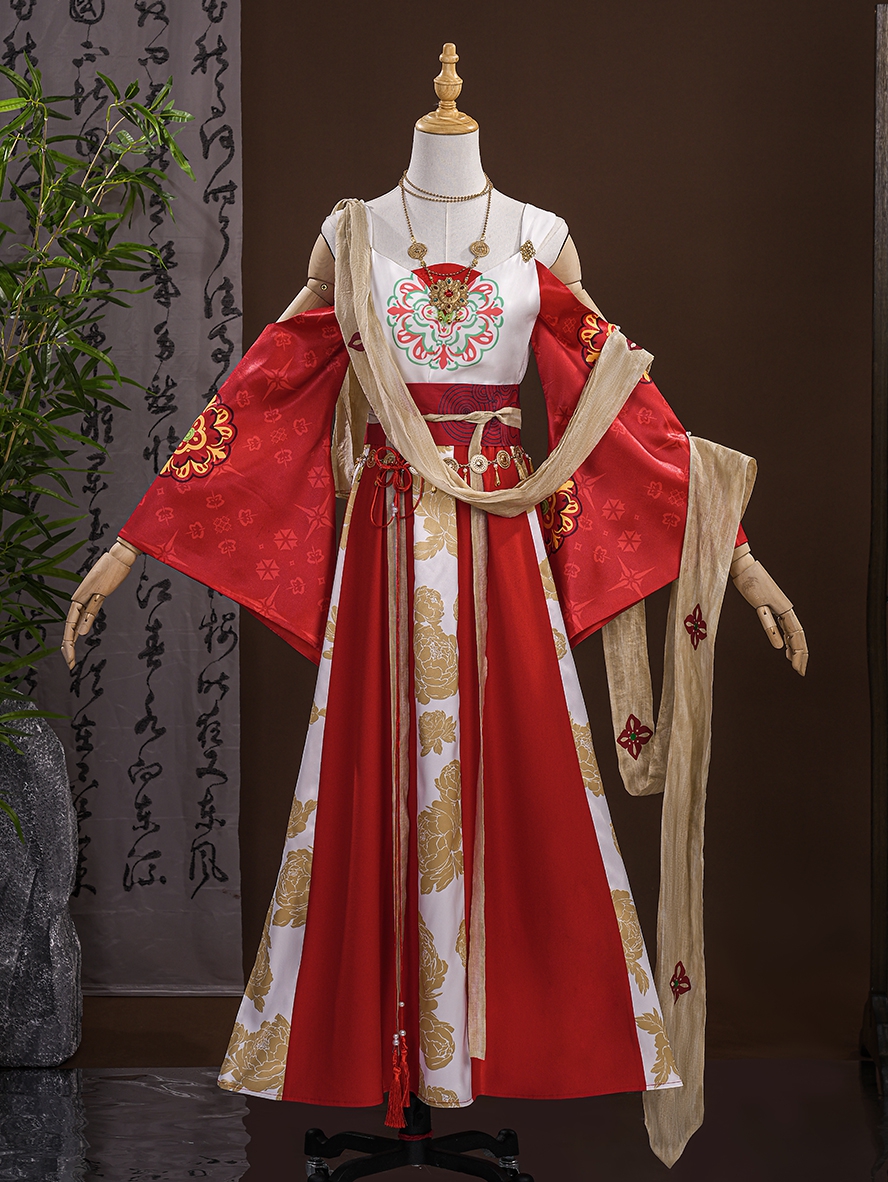 Game Where Winds Meet Cosplay Pipa Fairy Little Immortal Costume