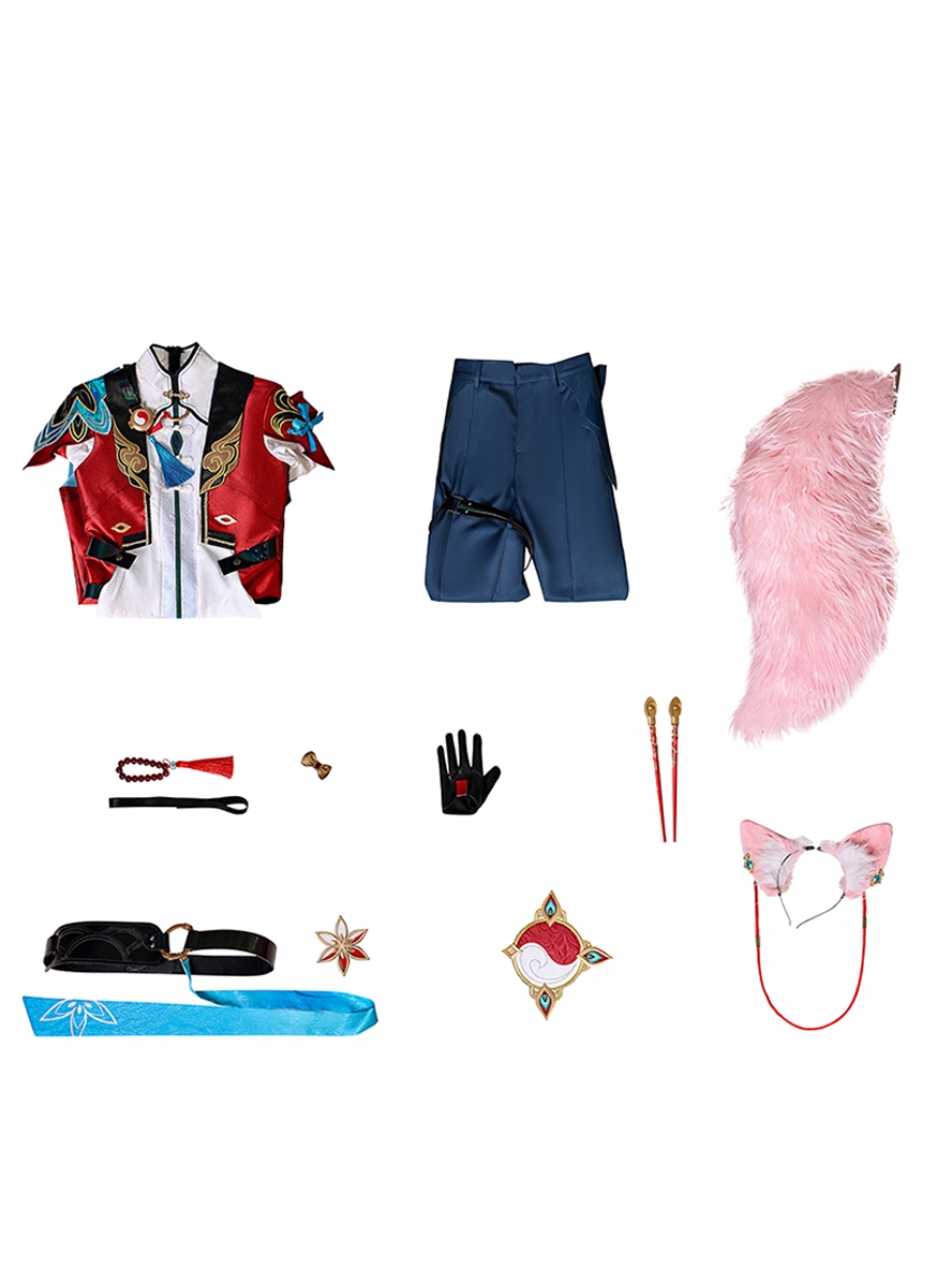 Game Honkai Star Rail Cosplay Jiao Qiu Costume