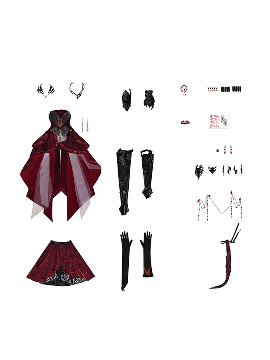 Game Love And Deepspace Cosplay Player Controls Character Abyssal Chaos Costume