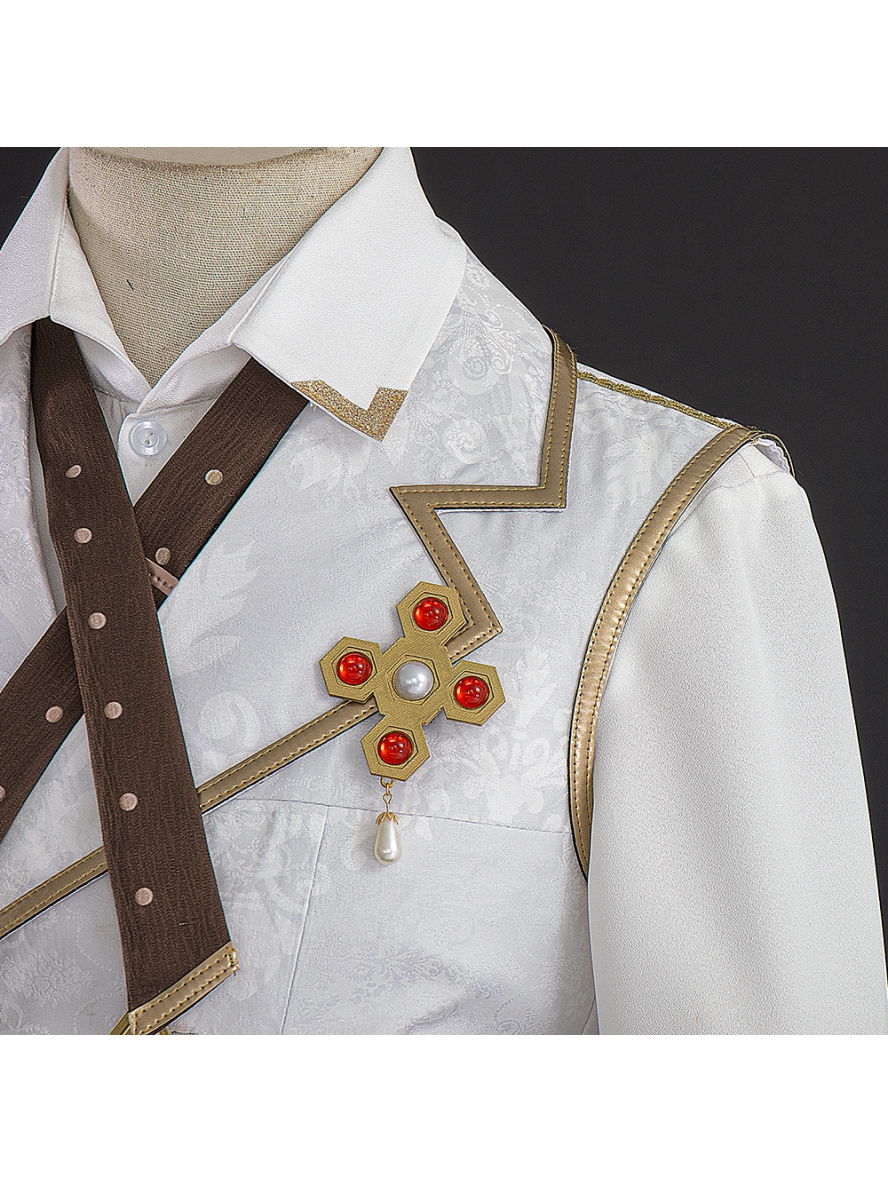 Game Identity V Cosplay Prisoner Luca Balsa Graduation Day Costume