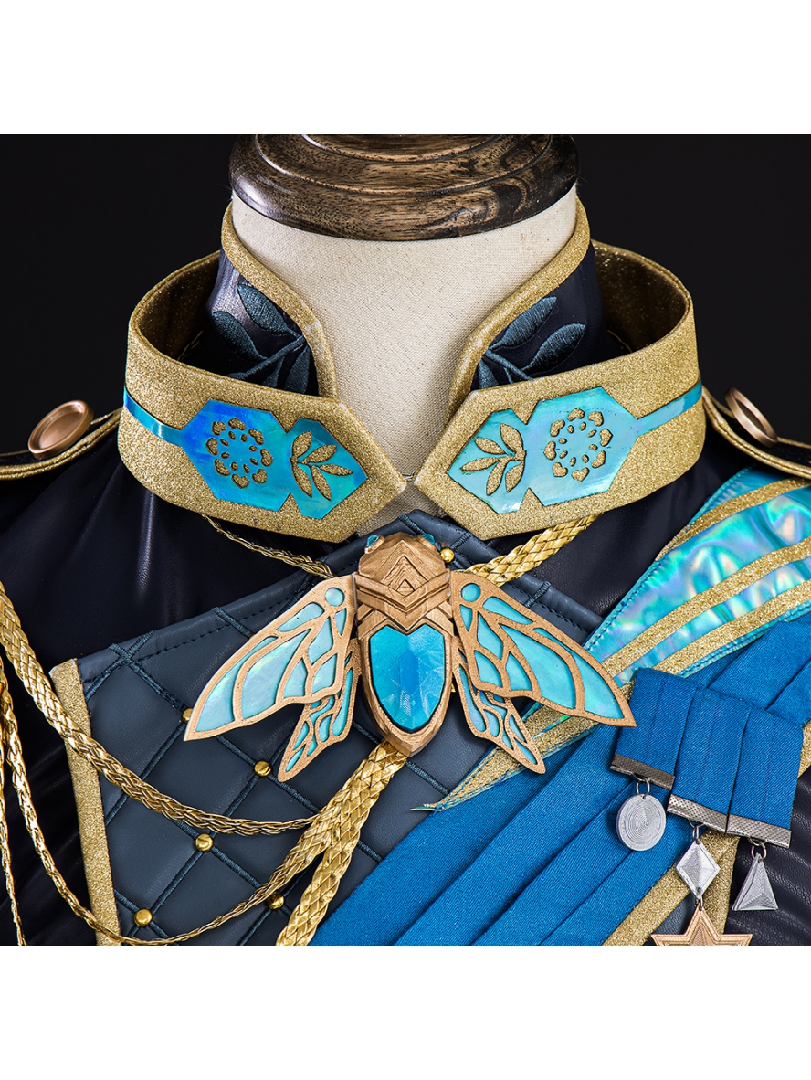 Game Identity V Cosplay Prisoner Luca Balsa Winter Cicada Costume