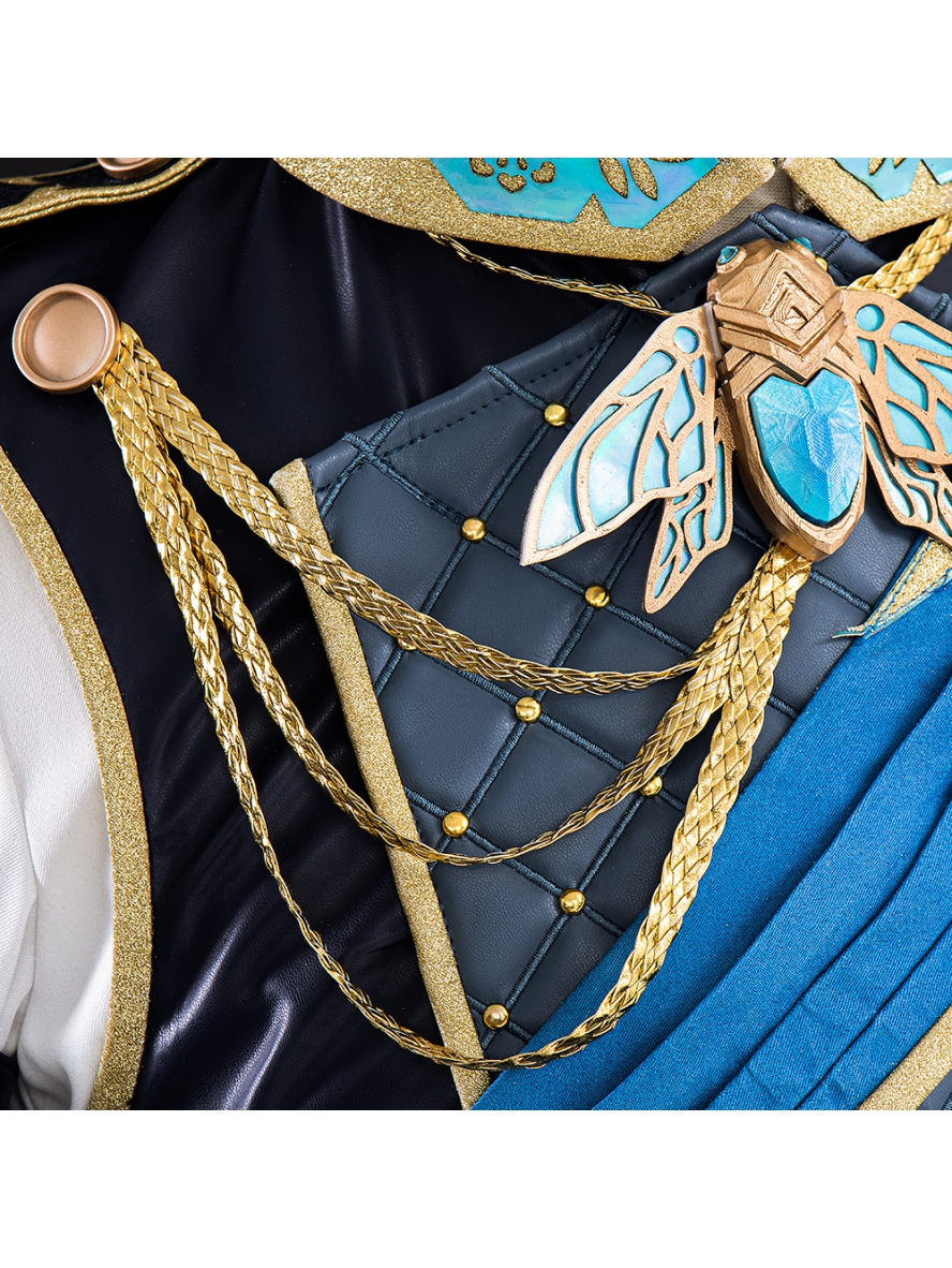 Game Identity V Cosplay Prisoner Luca Balsa Winter Cicada Costume