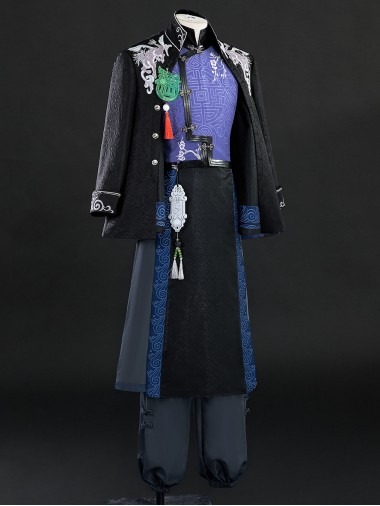 Game Identity V Cosplay Black Guard The Soul Of Umbrella Under The Truth Costume