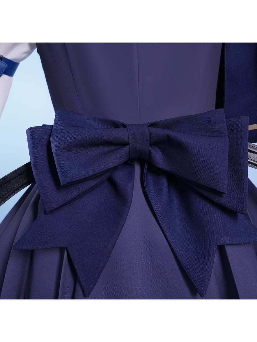 Vtuber Cosplay Seren Azuma Halloween Formal Dress Outfit Costume
