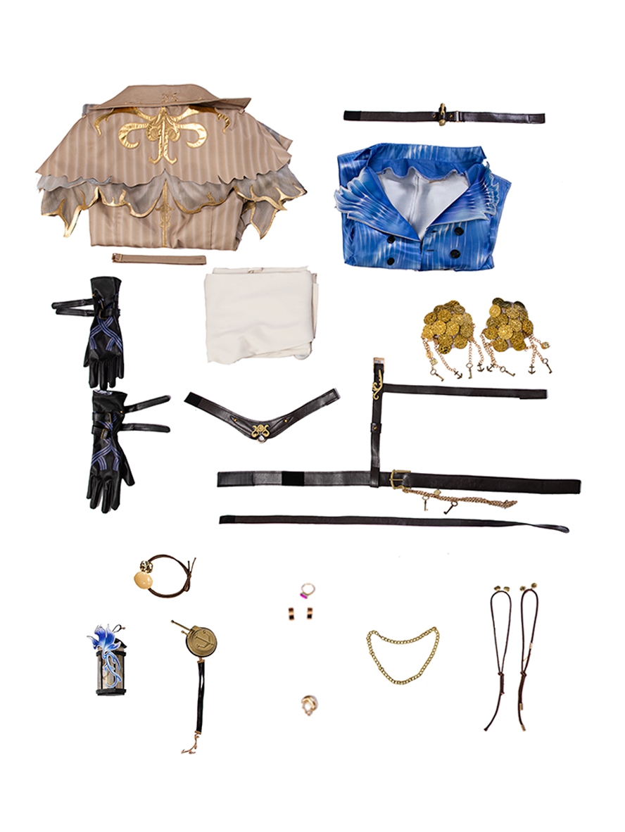 Game Identity V Cosplay Naib Subedar Mercenary Cabinet Of Curiosities Costume