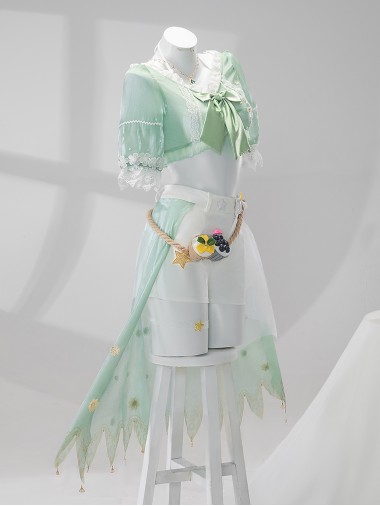 Game Identity V Cosplay Demi Bourbon Barmaid Sea Salt Mocktail Costume