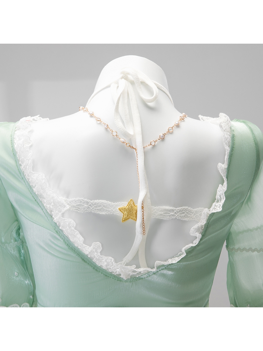 Game Identity V Cosplay Demi Bourbon Barmaid Sea Salt Mocktail Costume
