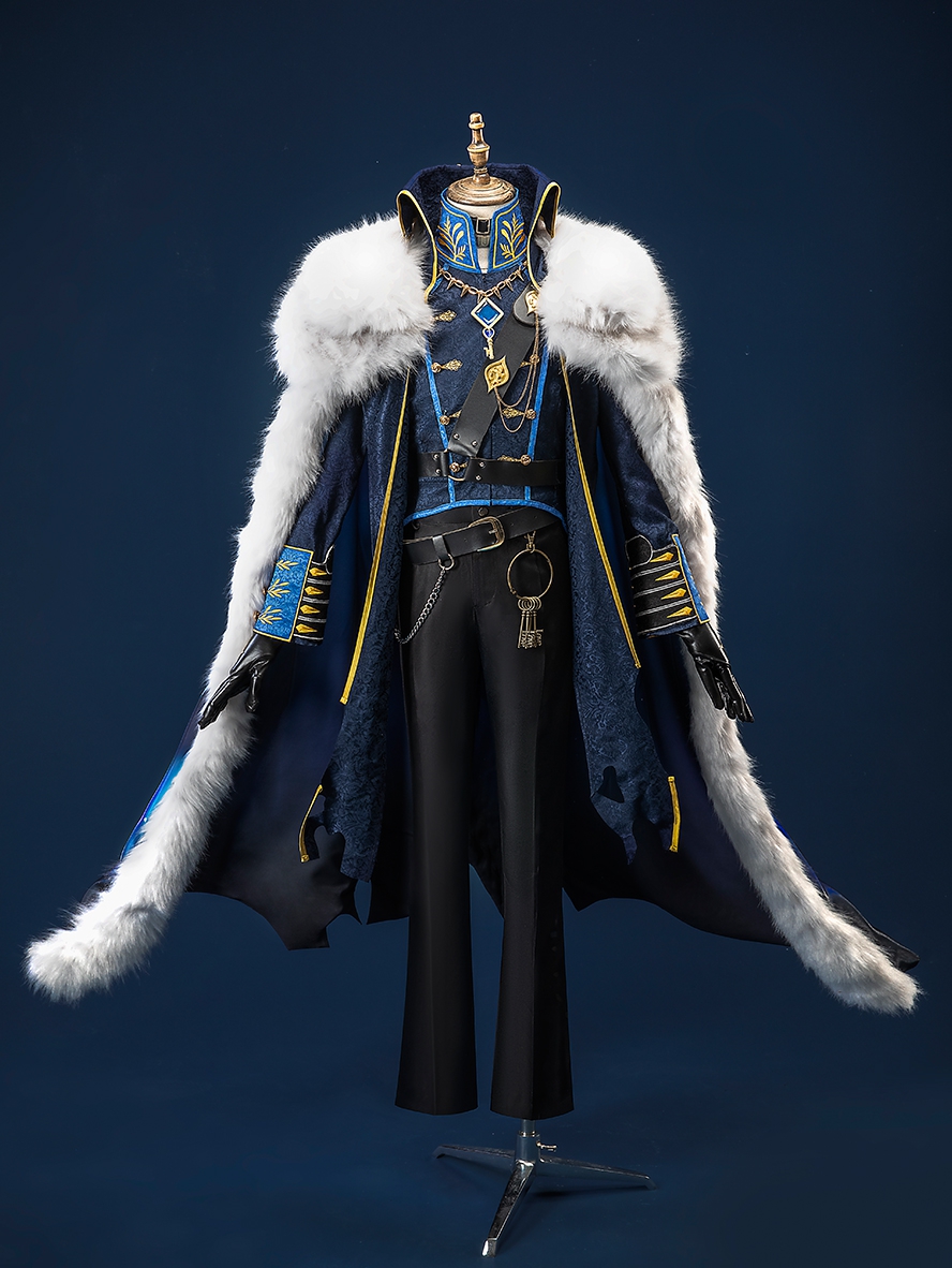 Game Identity V Cosplay Alva Lorenz Hermit Warden Costume
