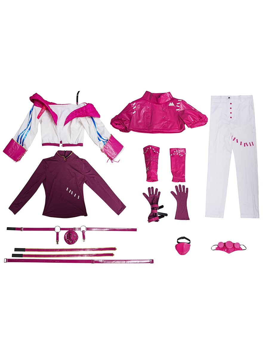 Game Identity V Cosplay Cyberpunk Series Aesop Carl The Embalmer Costume