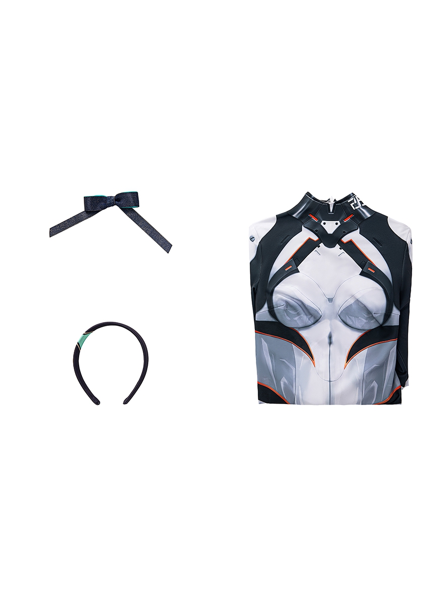 Game Honkai Star Rail Cosplay Firefly Combat Suit Costume Printed Bodysuit