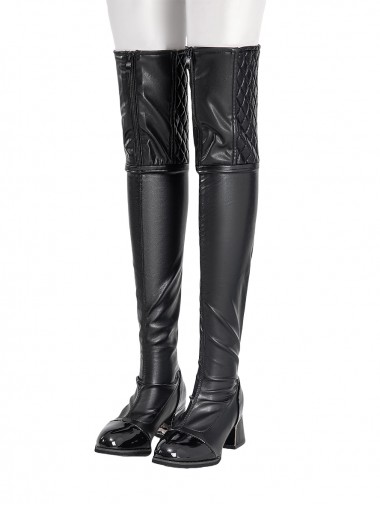 Game Wuthering Waves Cosplay Female Rover Outfit Black Boots
