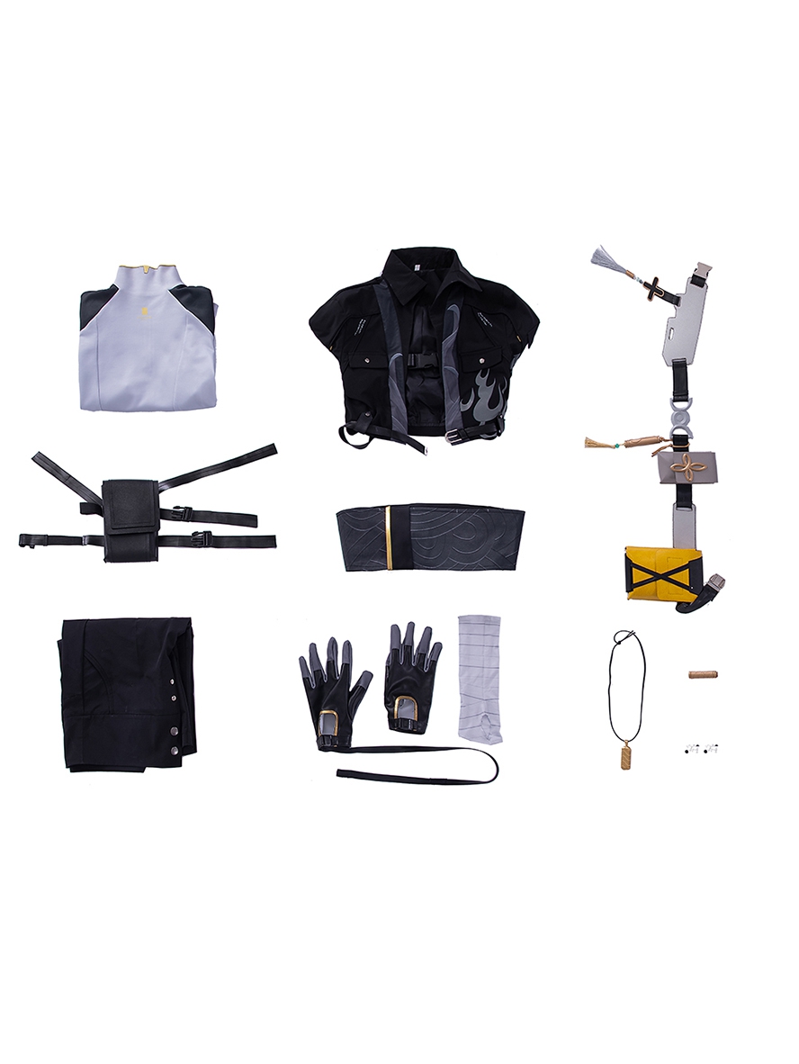 Game Wuthering Waves Cosplay Male Rover Outfit Costume