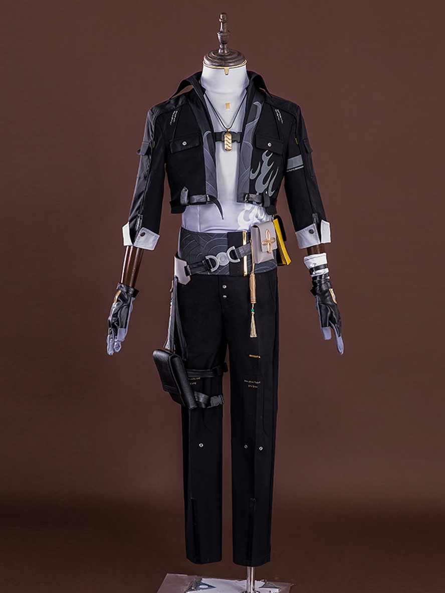 Game Wuthering Waves Cosplay Male Rover Outfit Costume