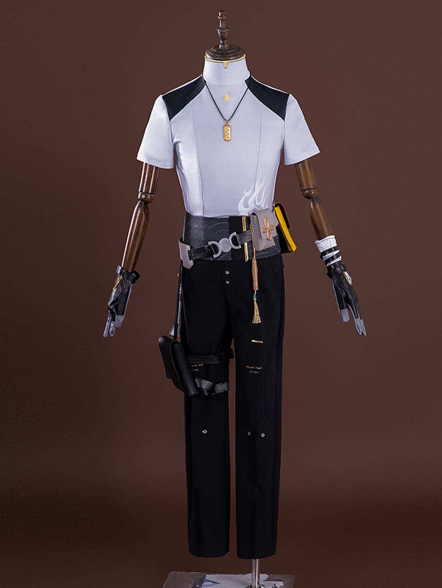 Game Wuthering Waves Cosplay Male Rover Outfit Costume