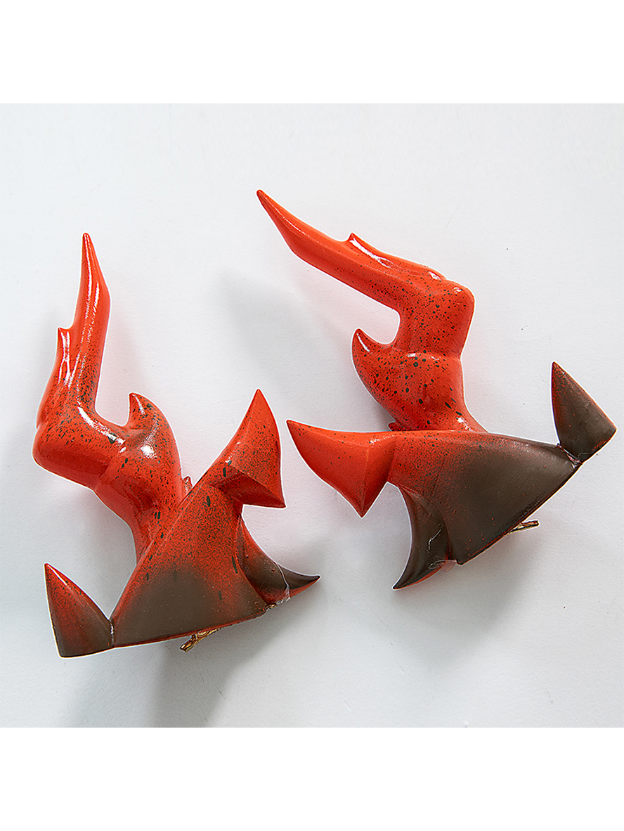 Game Arknights Cosplay Nian Ear Ornament And Earrings And Ear Horns