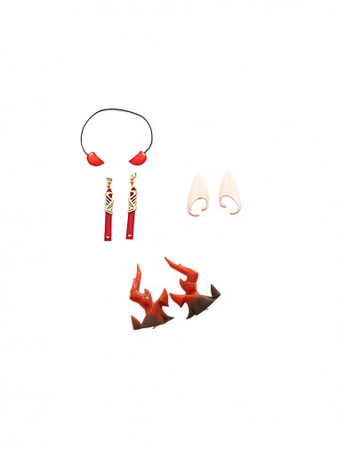 Game Arknights Cosplay Nian Ear Ornament And Earrings And Ear Horns