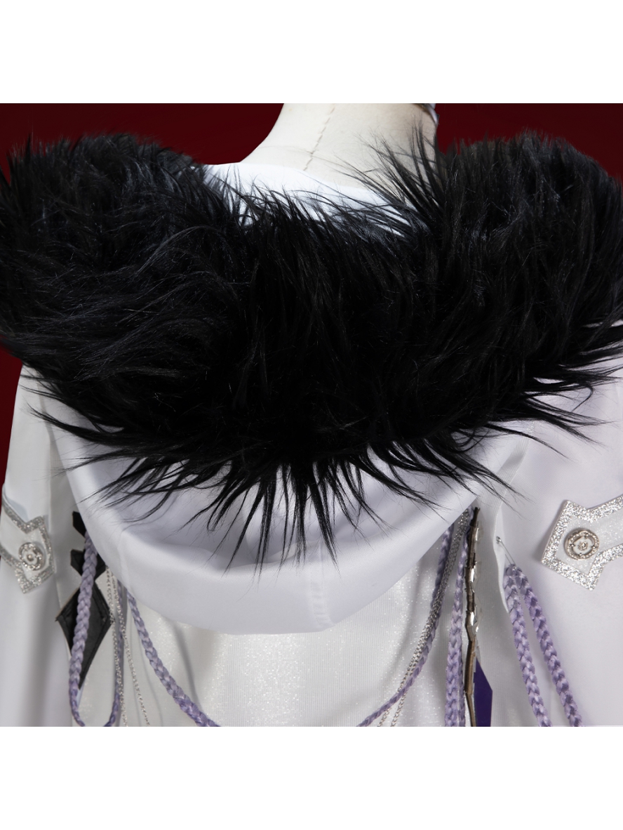 Game Genshin Impact Cosplay Scaramouche The Balladeer Costume Hooded Cloak Set