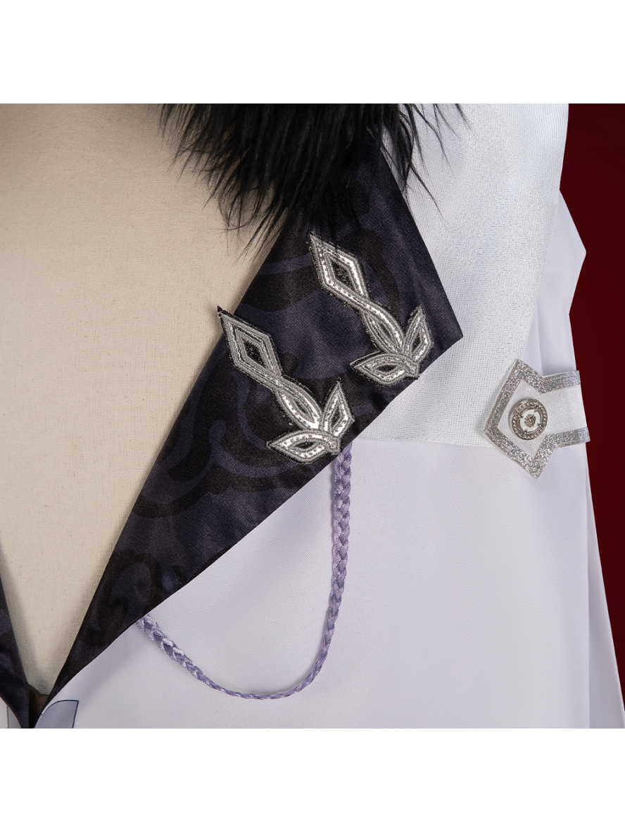Game Genshin Impact Cosplay Scaramouche The Balladeer Costume Hooded Cloak Set