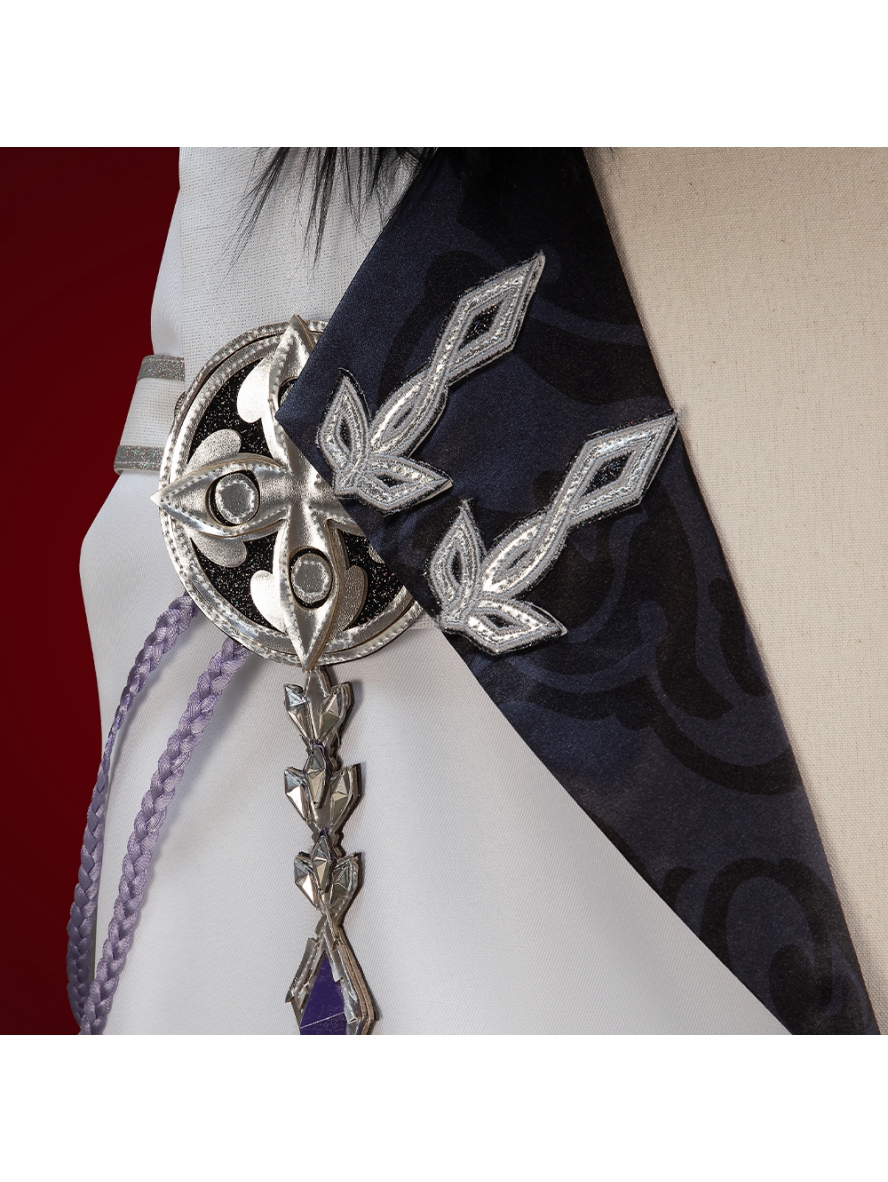 Game Genshin Impact Cosplay Scaramouche The Balladeer Costume Hooded Cloak Set