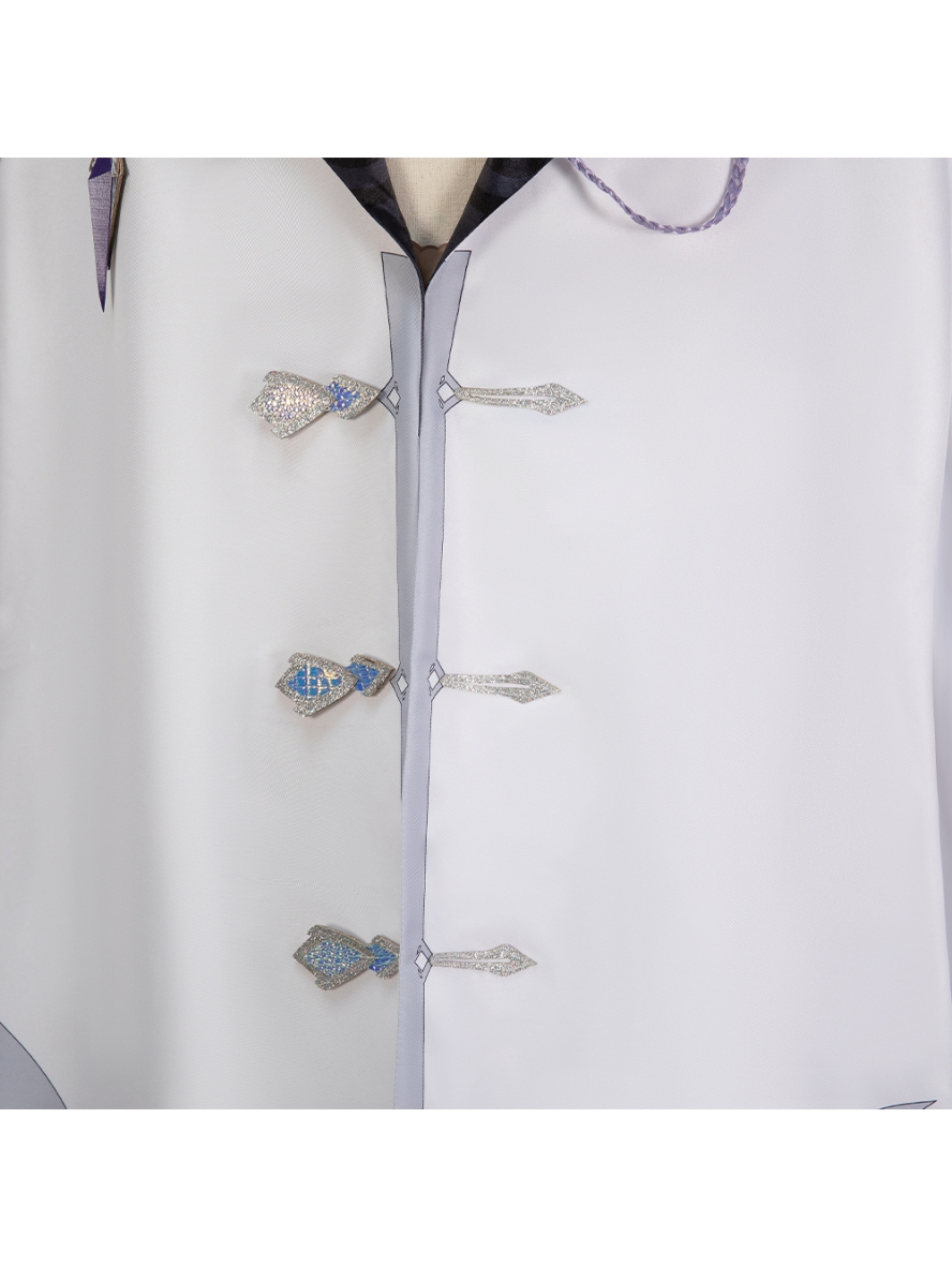 Game Genshin Impact Cosplay Scaramouche The Balladeer Costume Hooded Cloak Set