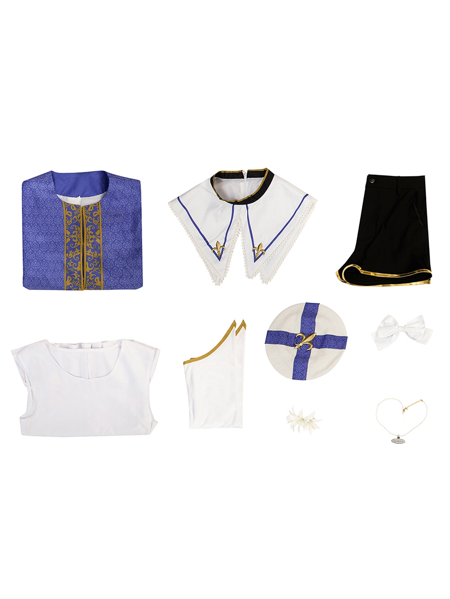 Comics Shounen Jeanne Cosplay Hymn Uniform Costume