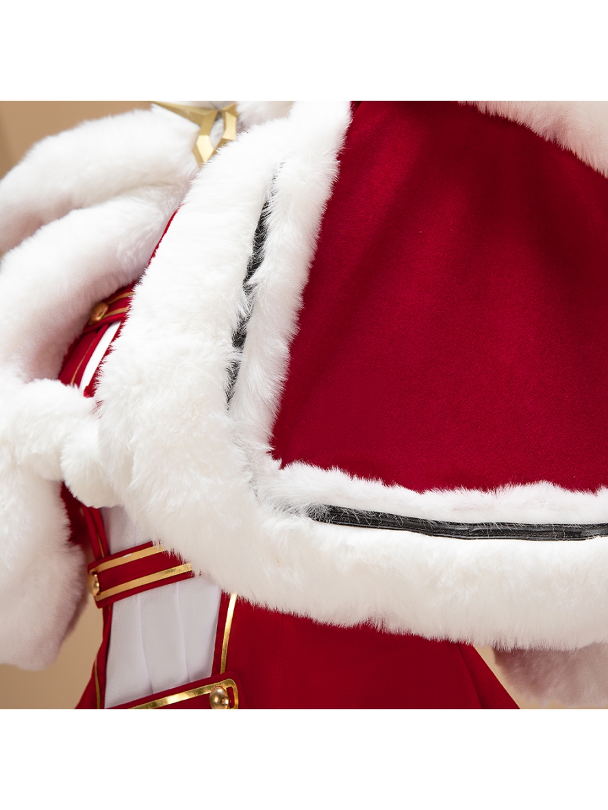 Game Code Geass Genesic Re Code Cosplay C.C. Christmas Outfit Costume