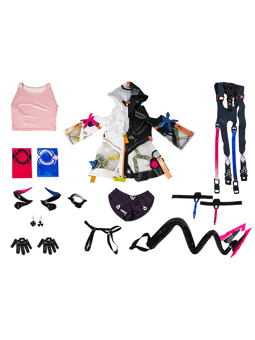 Game Honkai Impact 3 Cosplay Delta Fervent Tempo Outfit Costume