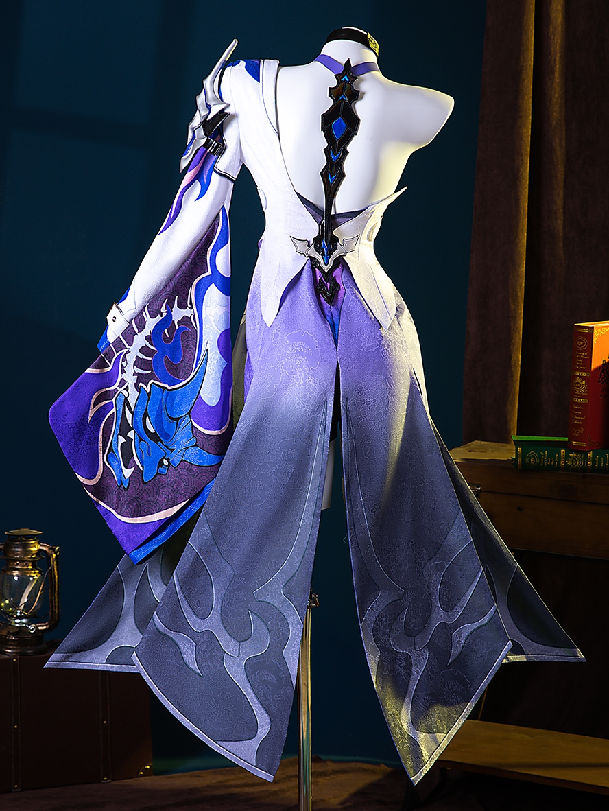 Game Honkai Star Rail Cosplay Acheron Updated Version Costume