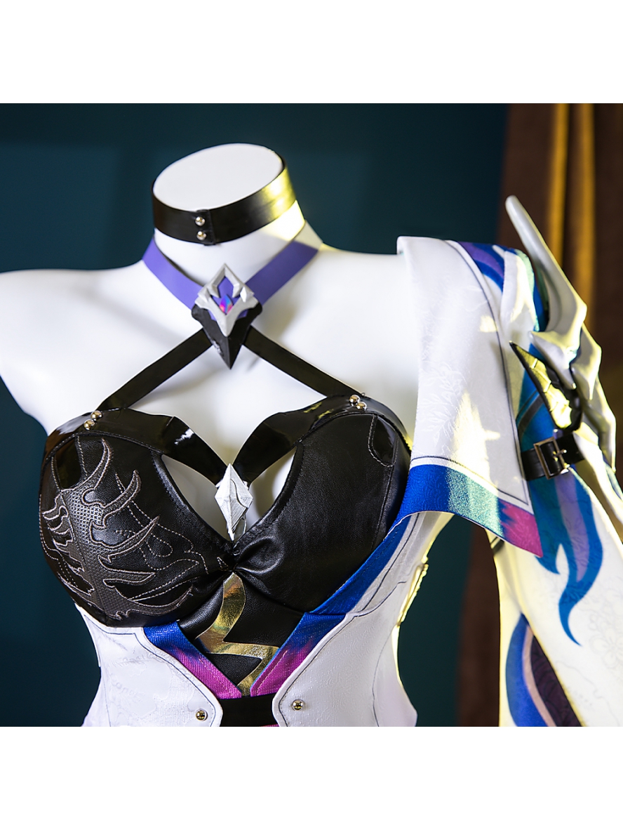 Game Honkai Star Rail Cosplay Acheron Updated Version Costume
