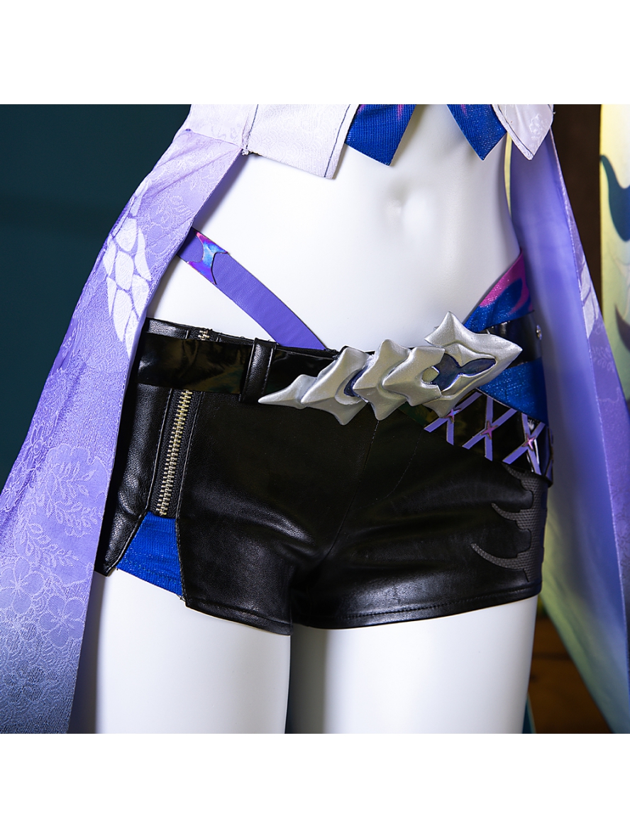 Game Honkai Star Rail Cosplay Acheron Updated Version Costume
