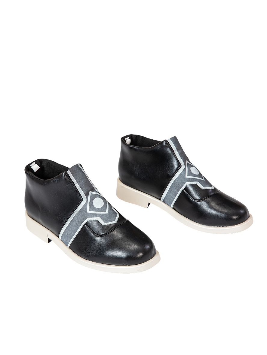Game Honkai Star Rail Cosplay Sunday Black Leather Shoes