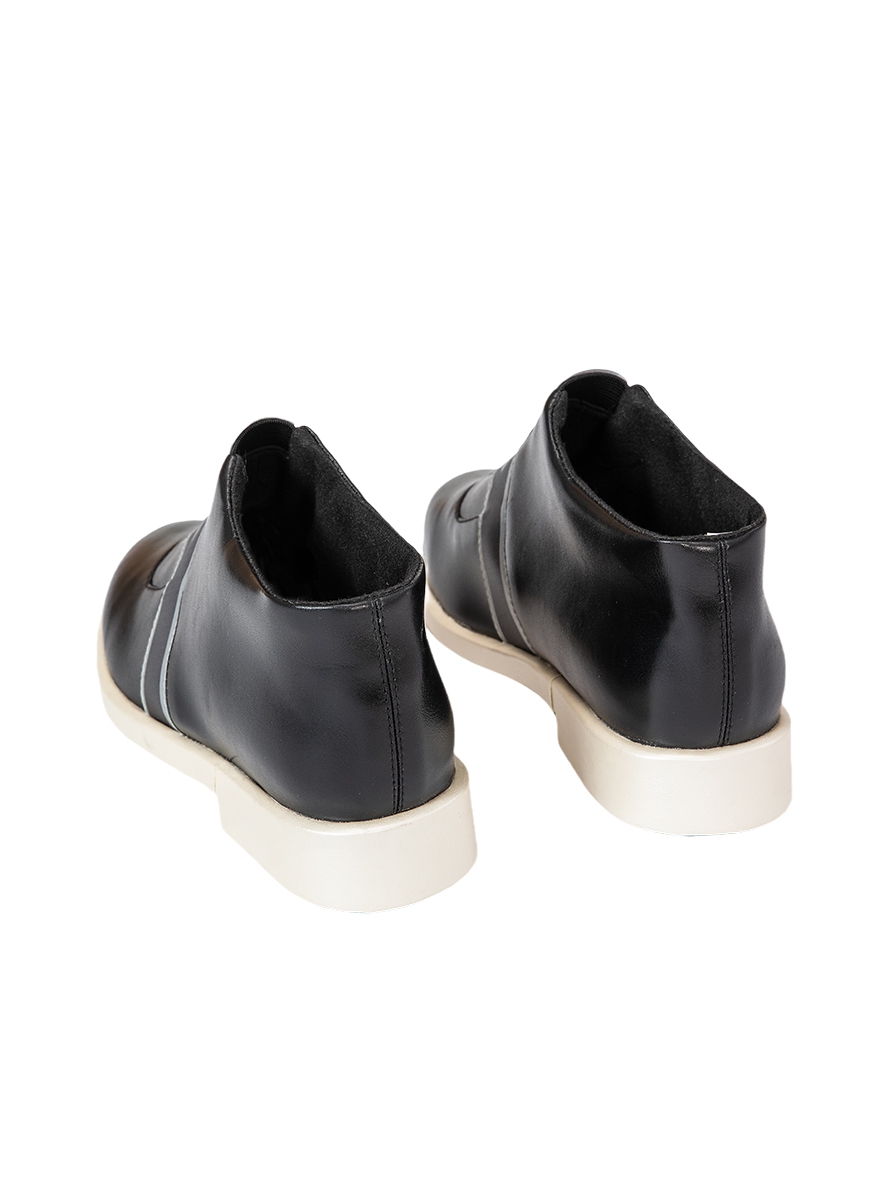 Game Honkai Star Rail Cosplay Sunday Black Leather Shoes